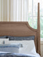 Tide & Timber - Pencil Poster Headboard 4/6 - Gray Oak