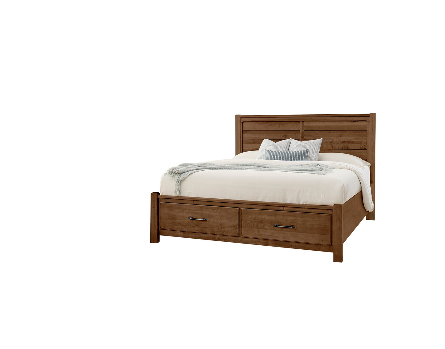 Cool Rustic - King Storage Footboard - Amber
