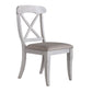 Ocean Isle - 5 Piece Pedestal Table Set - Antique White
