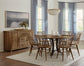 Dovetail - Solid American Oak Round 60" Top - Natural