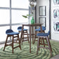 Space Savers - 5 Piece Gathering Table Set - Walnut