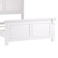 Summer House - Full Panel Footboard - Oyster White