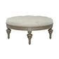 Americana Farmhouse - Round Cocktail Ottoman - Dusty Taupe