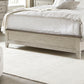 Ivy Hollow - King Panel Footboard - Weathered Linen / Dusty Taupe