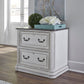 Magnolia Manor - Jr Executive Media Lateral File - Antique White