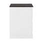 Allyson Park - Bunching Lateral File Cabinet - Wirebrushed White / Charcoal