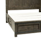 Thornwood Hills - One Sided Storage Rail - Rock Beaten Brown