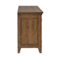 Carolina Park - 78" TV Console - Amber Brown