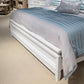 Reflections - King Panel Footboard - Pearl White