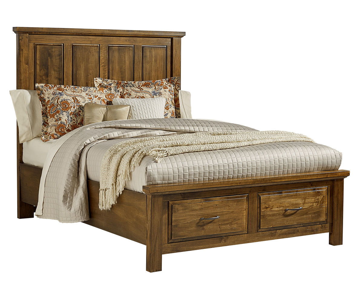Maple Road - King Manison Bed Headboard - Antique Amish
