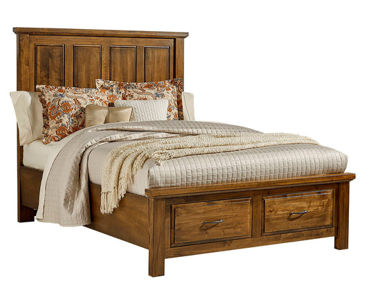 Maple Road - King Manison Bed Headboard - Antique Amish