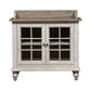 Whitney - Server - Antique Linen / Weathered Gray