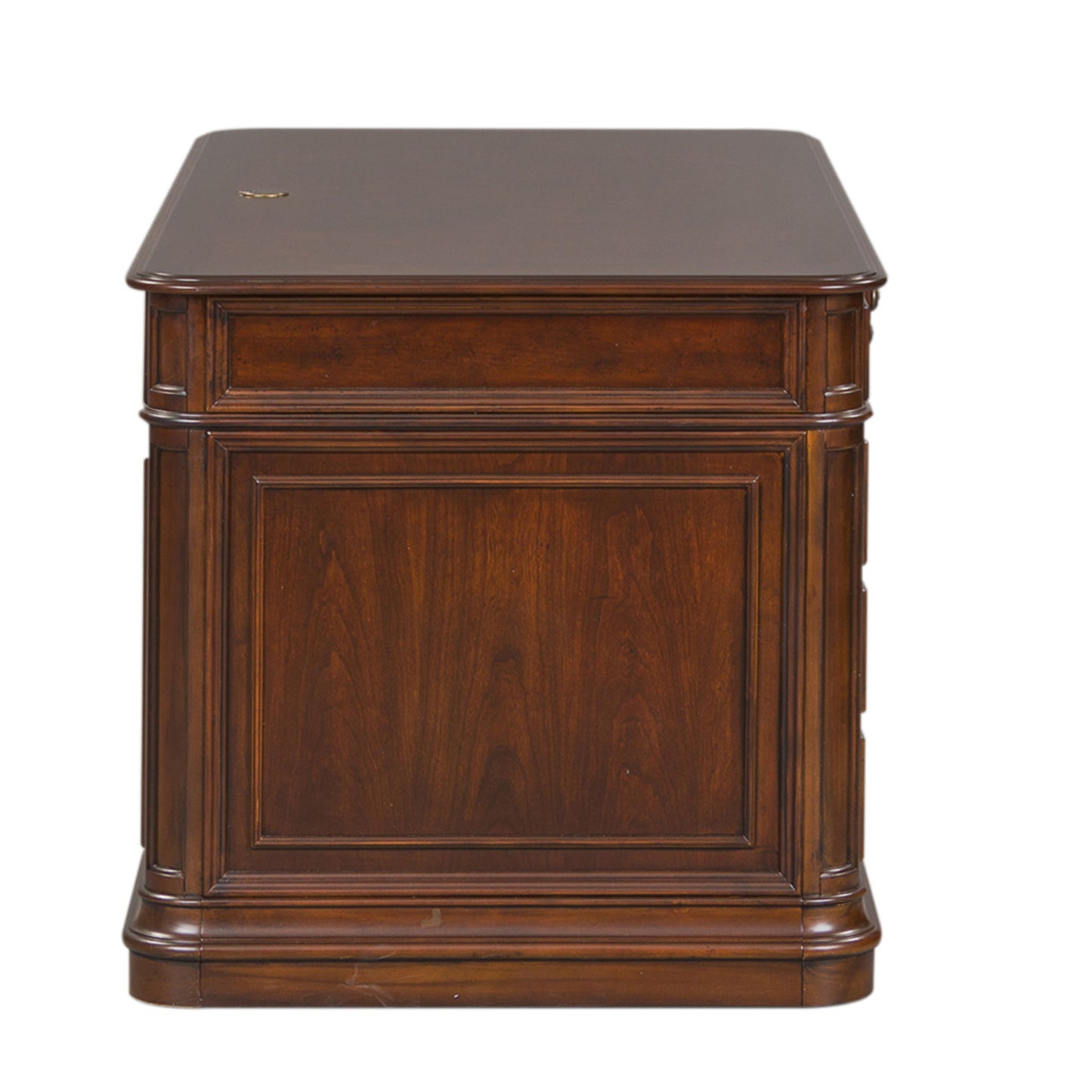 Brayton Manor - Jr Executive Desk Top - Cognac
