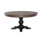 Americana Farmhouse - Single Pedestal Table Base - Black