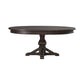 Paradise Valley - Round Pedestal Table Base - Saddle Brown