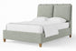 Nordhaven - Queen Upholstered Bed - Forest Green