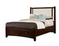 Bonanza - Full Upholstered Headboard - Merlot