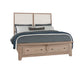 Woodbridge - Queen Storage Footboard - Clear Maple