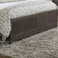 Modern Edge - Queen Panel Footboard - Caffe