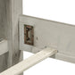 Heartland - Panel Bed Rails - Antique White / Tobacco Tops