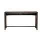 Lennox - Console Bar Table - Weathered Chestnut