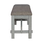 Newport - Dining Bench - Smokey Gray / Carbon Gray