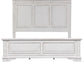 Abbey Park - King Panel Footboard - Antique White