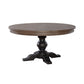 Americana Farmhouse - Single Pedestal Table Base - Black