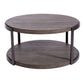 Modern View - Round Cocktail Table Base - Gauntlet Gray