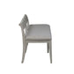 Farmhouse Reimagined - Upholstered Bench - Antique White / Chestnut Tops