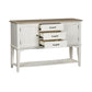 Summerville - Server - Soft White Wash / Wirebrushed Gray