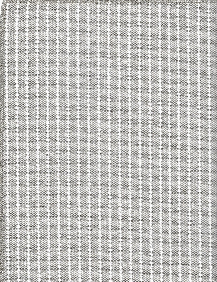 Choices - Amelia Queen Upholstered Headboard - Gray Stripe