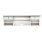 Allyson Park - Hutch - Wirebrushed White / Charcoal