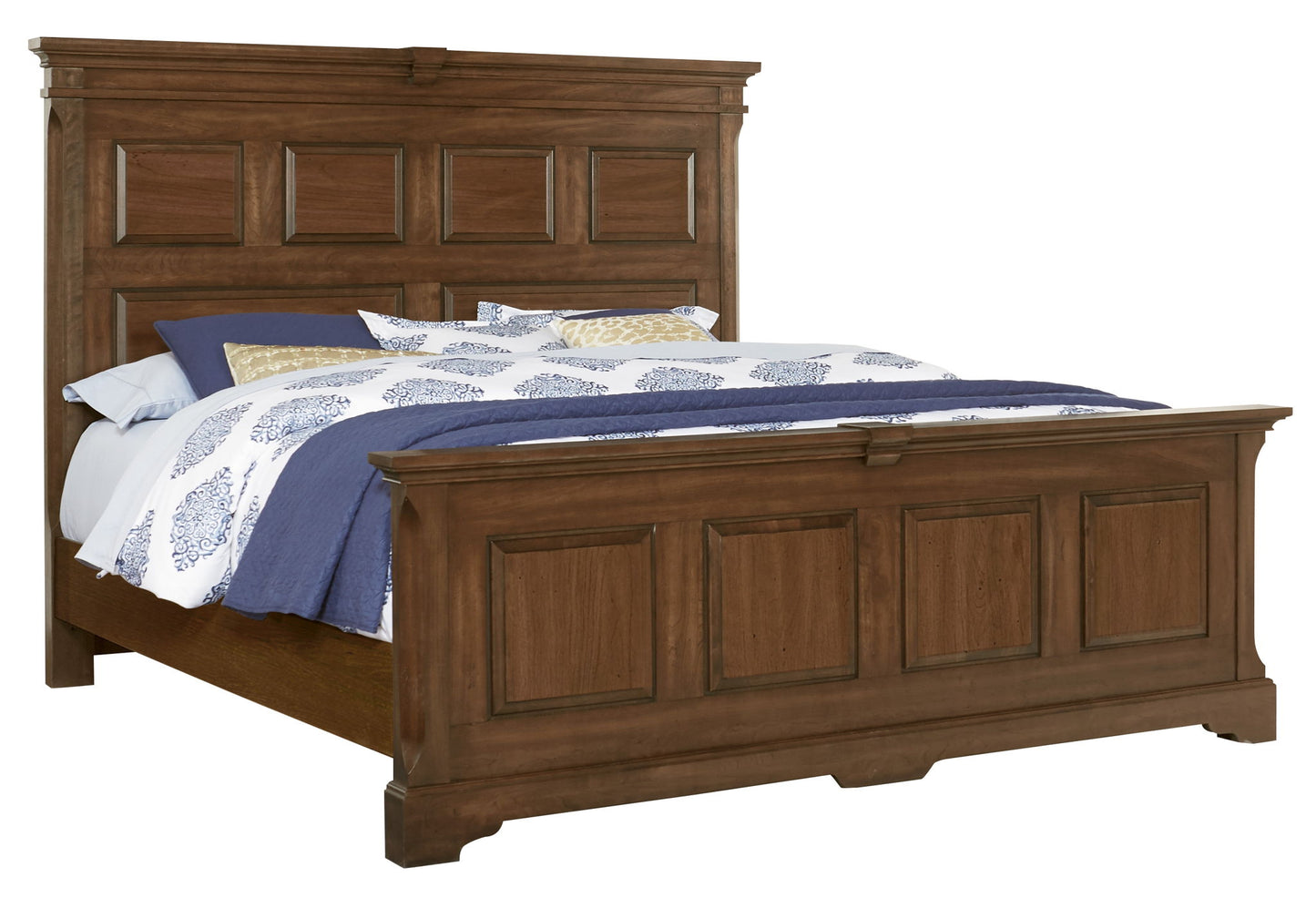 Heritage - Queen Mansion Bed Footboard - Amish Cherry