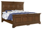 Heritage - Queen Mansion Bed Footboard - Amish Cherry
