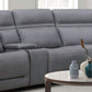 Cooper - Armless Recliner P3 & ZG - Blue Gray