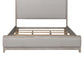 Belmar - King Upholstered Panel Footboard - Washed Taupe