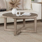 Proximity Place - Round Cocktail Table - Barley Buff