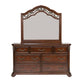 Messina Estates - Mirror - Dark Brown