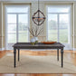 Paradise Valley - Rectangular Leg Table - Saddle Brown