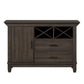 Double Bridge - Sideboard - Dark Chestnut