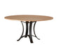 Crafted Cherry - Wood Pedestal For 48" Round Top - Bleached Cherry