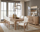 Dovetail - Gathering Table Legs (Set of 4) - Bleached White