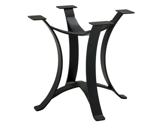 Crafted Cherry - Metal Pedestal For 48" And 60" Round Top - Bleached Cherry