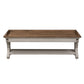 Farmhouse Reimagined - Bed Bench - Antique White / Chestnut Tops
