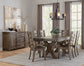 Dovetail - Table Base For 502 Top - Aged Gray