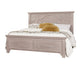 Bungalow - King Mantel Footboard - Dover Gray Two Tone