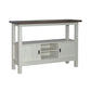 Brook Bay - Sideboard - Textured White / Carbon Gray