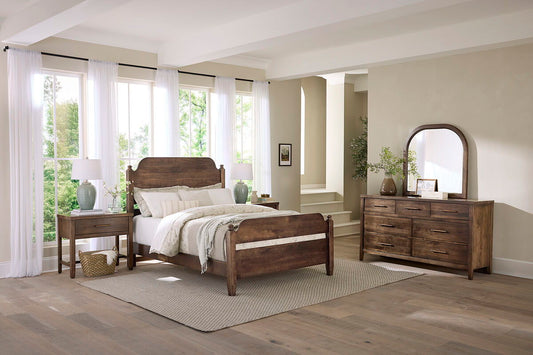 Pure Maple - Queen Poster Footboard - Maple Syrup