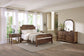 Pure Maple - Queen Poster Footboard - Maple Syrup